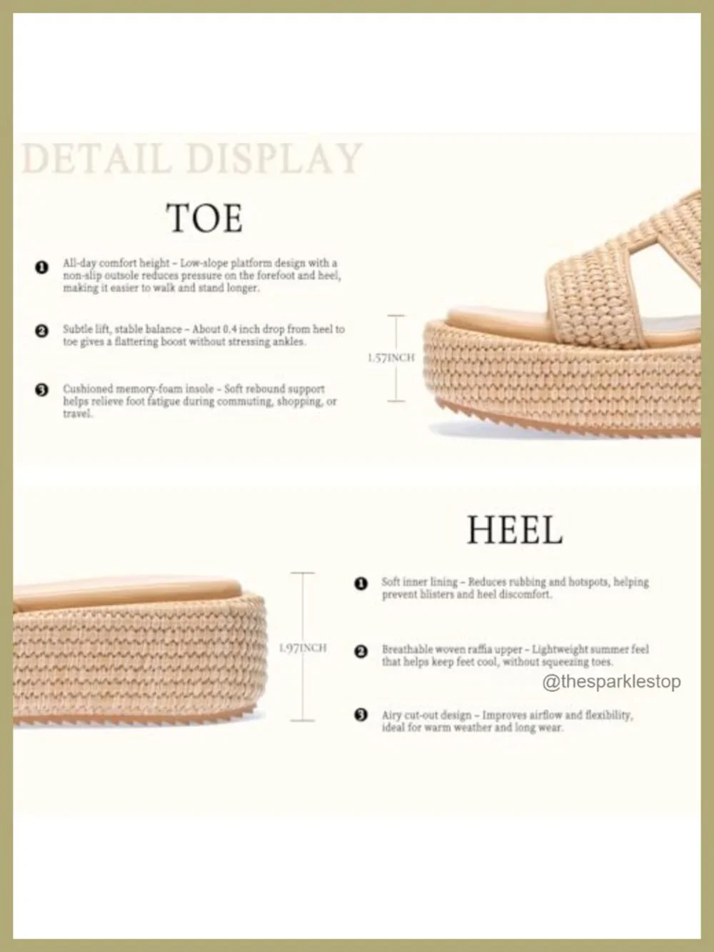 N/A natural raffia